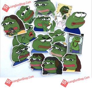 Bộ Sticker Dán Hình Pepe Voz cực Chất