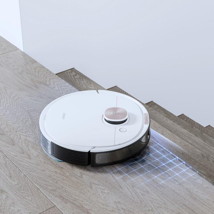 Robot Hút Hụi Lau Nhà Thông Minh Ecovacs Deebot OZMO T8 PLUS - Bản Quốc Tế - Bảo Hành Chính Hãng 24 Tháng