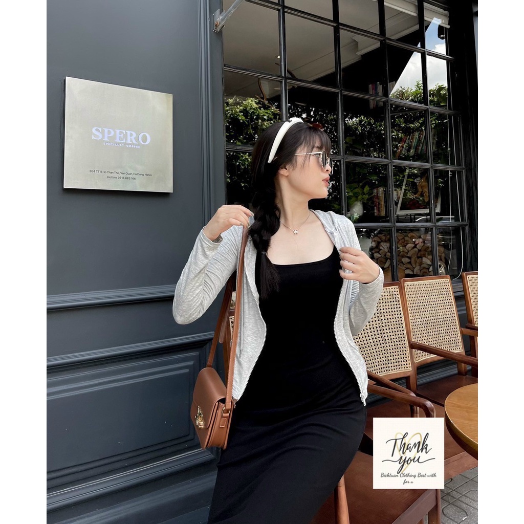 Váy Body ôm dài siêu siêu tôn dáng,set 2 món gồm khoác mỏng mix 2s-Minxy shop