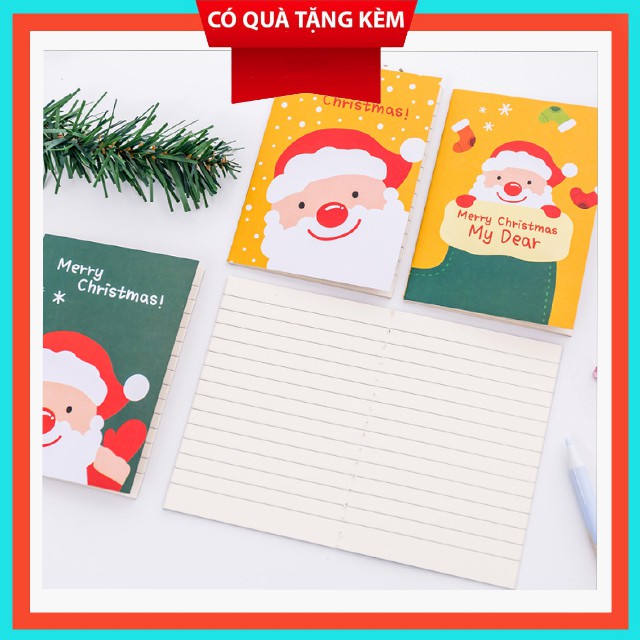 Sổ tay noel dễ thương quà tặng noel ý nghĩa - Giá sỉ