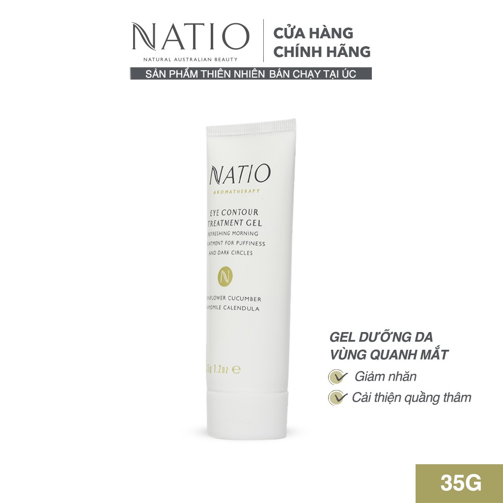 Gel Dưỡng Vùng Da Quanh Mắt Natio Eye Contour Treatment Gel 35g