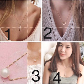 Vòng cổ thời trang nhiều mẫu lựa chọn