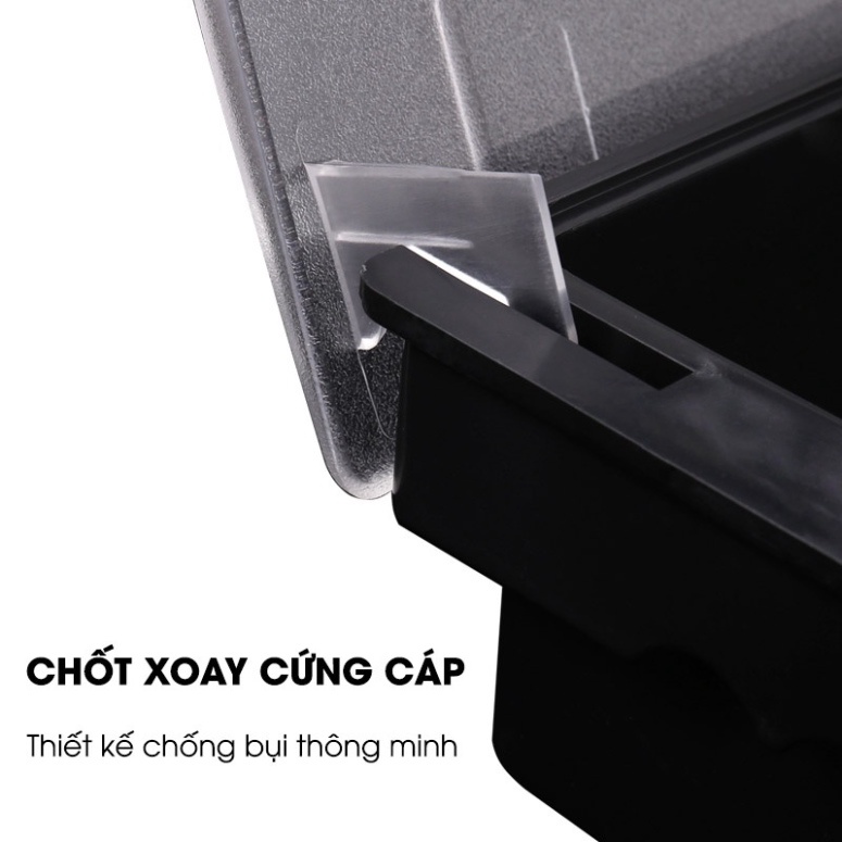 Khay đựng topping, đựng thạch nhựa cao cấp 3-4-5-6 ngăn chứa