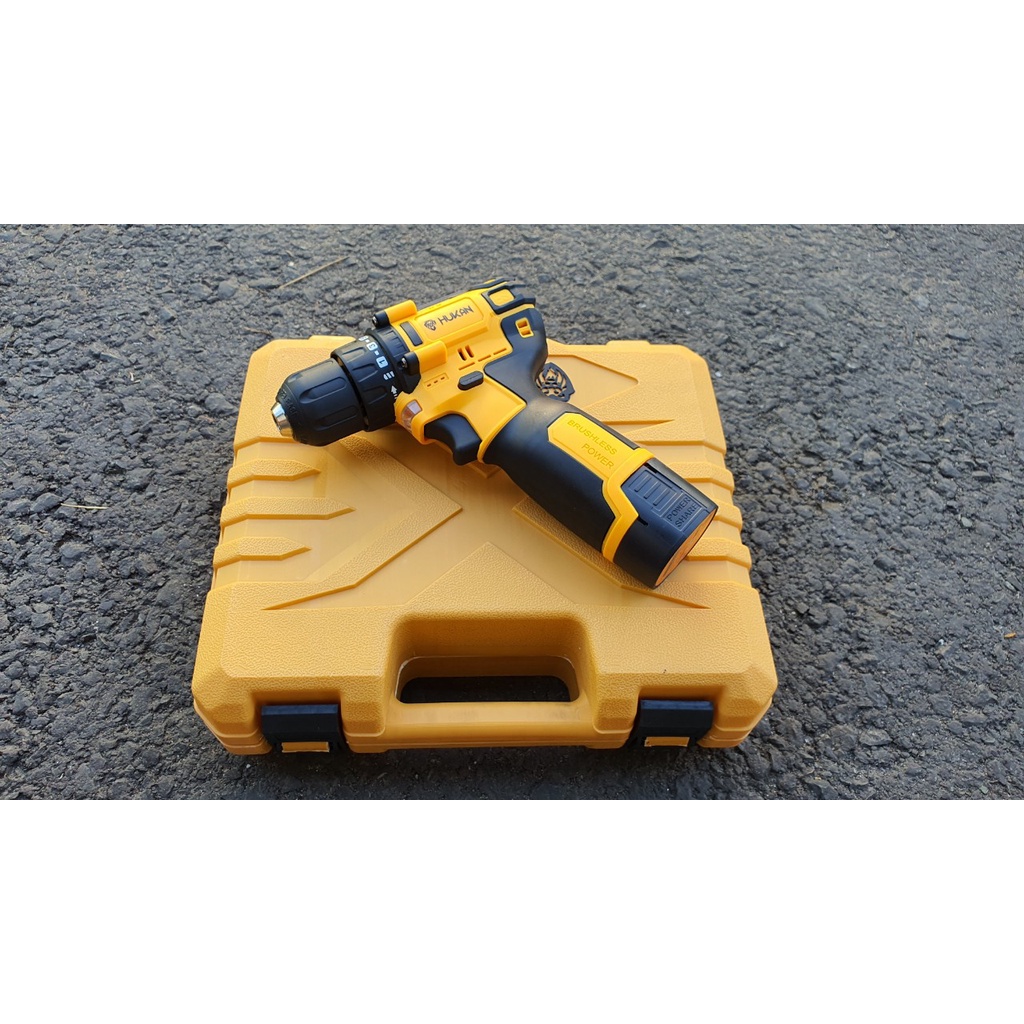 Máy khoan pin HUKAN 18V KHÔNG THAN cầm tay mini 4 cell Model HKXC5