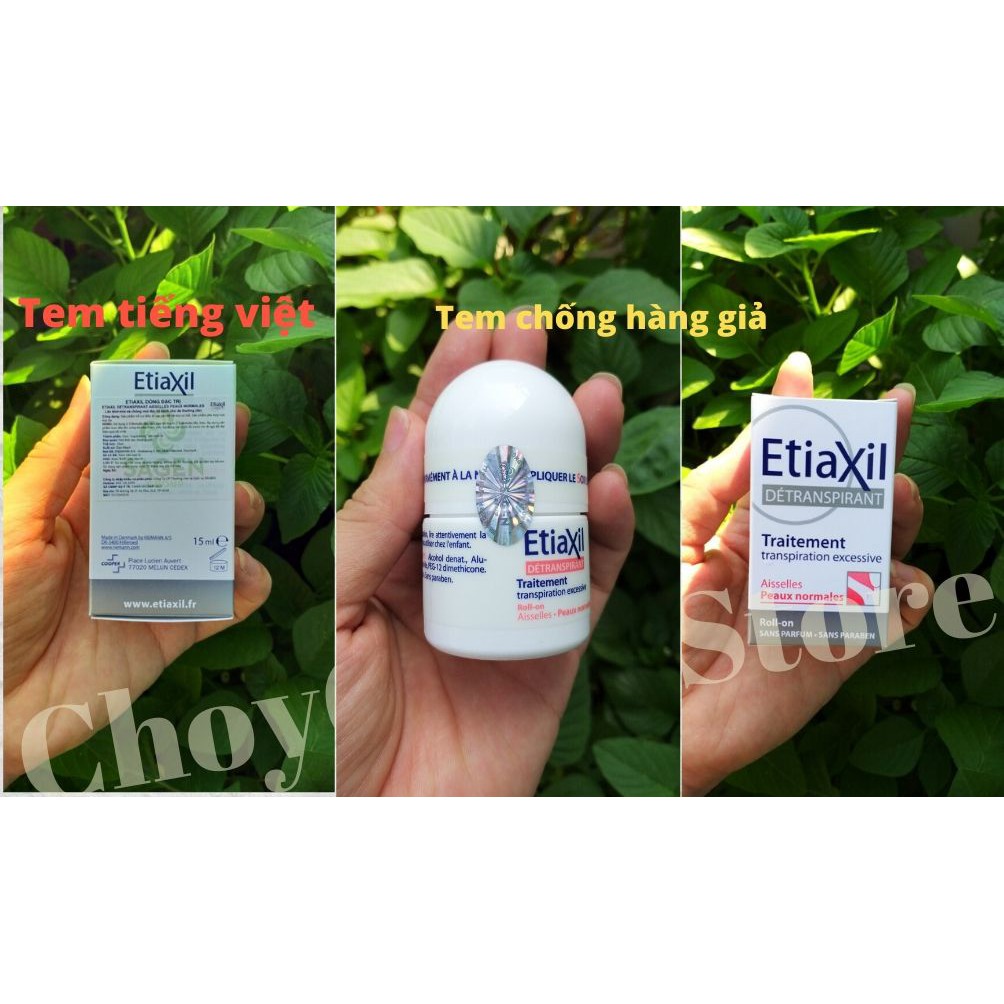 [TEM BẠC + QR] Lăn Khử Mùi ETIAXIL 15 mL (ĐỎ - XANH - NÂU) | BigBuy360 - bigbuy360.vn
