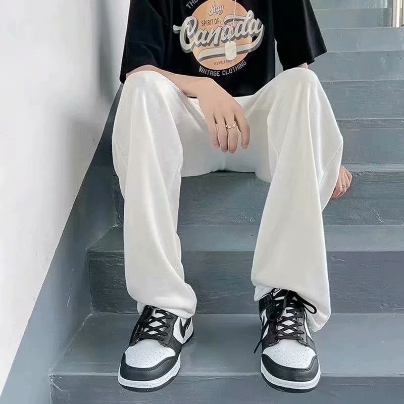 Quần ống rộng Phong Cách Hàn Quốc Năng Động Trẻ Trung Dành Cho Nam