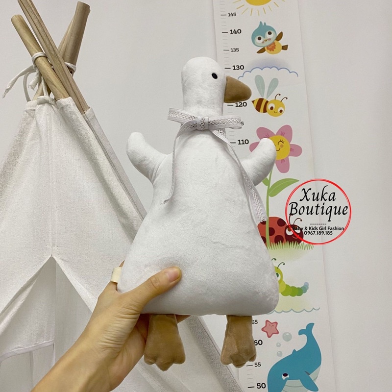 Thú Bông Vịt Trắng Organic Phong Cách Hàn Quốc