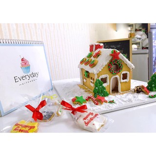Bộ khuôn bánh nhà gừng 3D