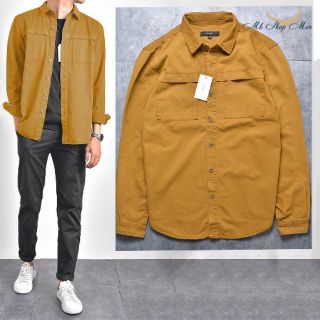 Áo DENIM OVERSHIRT cổ bẻ