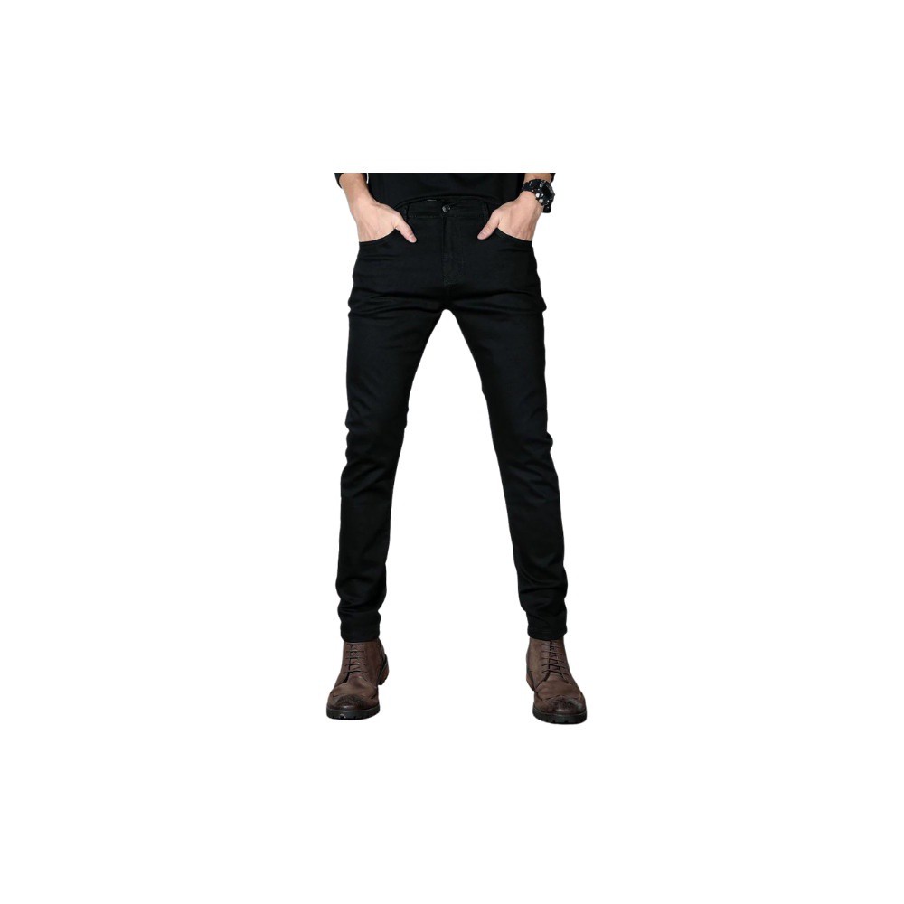 🌟HCM🌟 Quần Jean Nam Đen Trơn Siêu Hot CT179