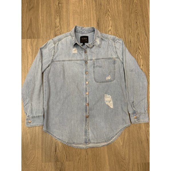 ÁO SƠ MI DENIM hiệu COTTON ON
