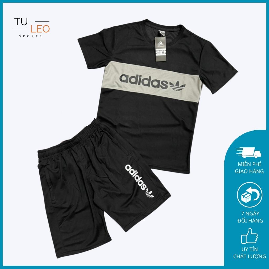Đồ bộ thun nam, bộ quần áo thể thao ADIDAS hàng đẹp, thoáng mát, thấm mồ hôi