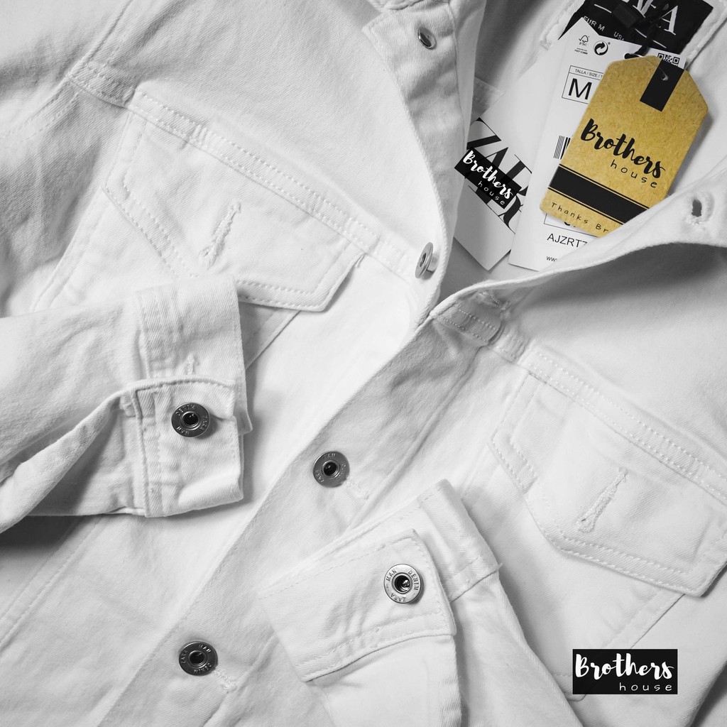 Áo khoác Jacket Jean Zara chuẩn VNXK cực đep