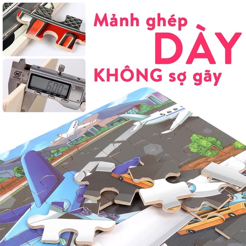 Tranh ghép hình cho bé 200 mảnh khổ A3 bằng gỗ chất lượng cao Thuỷ thủ mặt trăng ETOYS