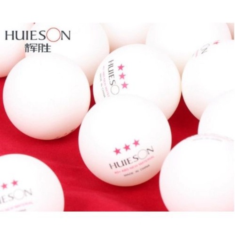 Bóng bàn tập HuiesOn VIP 3 sao chất lượng cực tốt bóng bàn - Banh bóng bàn Huesion 3* chính hãng