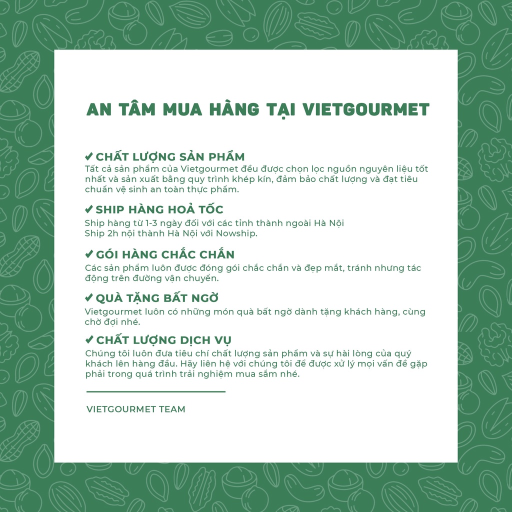 Dừa khô sấy giòn 120g Vietgourmet, dừa sấy không đường, nguyên vị ngọt thơm, đồ ăn vặt healthy
