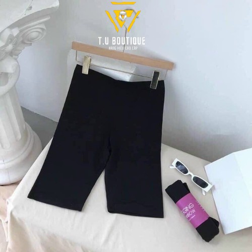 Quần Legging Đùi Nữ Siêu Co Giãn,Quần Legging Lửng Thái Nâng Mông | BigBuy360 - bigbuy360.vn