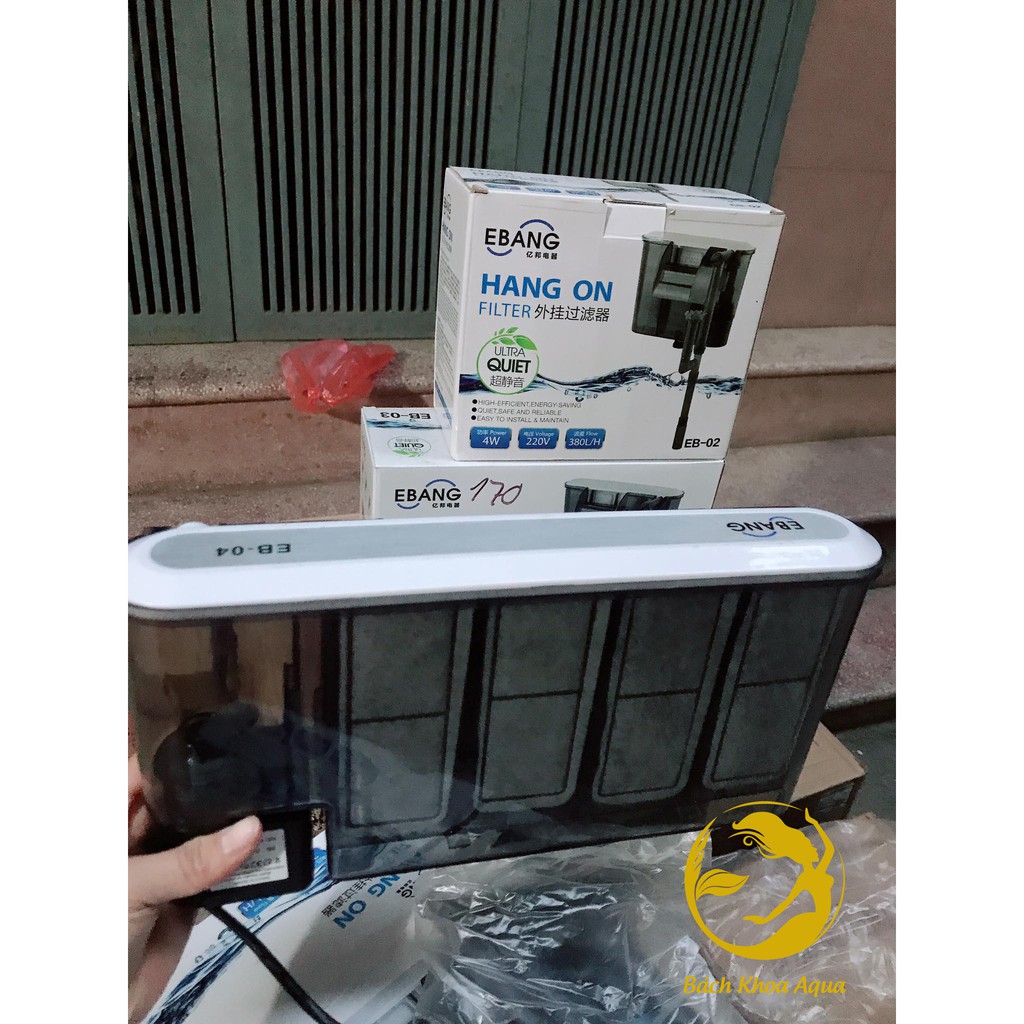 Lọc Treo Kiểu Nhật Ebang EB-02 EB-03 EB-04 cho bể cá
