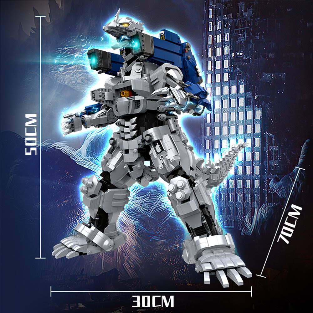 Đồ chơi Lắp ráp MOC Coss Monster 991 Mechanical Godzillaed Rồng máy cơ khí