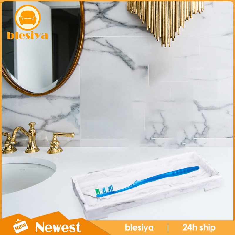 Marble Vanity Tray Rectangle Storage Tray for Wedding Party Home Hotel