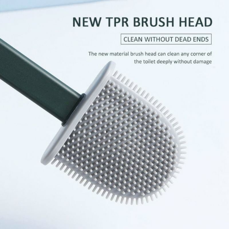 Bộ bàn chải nhà vệ sinh silicone