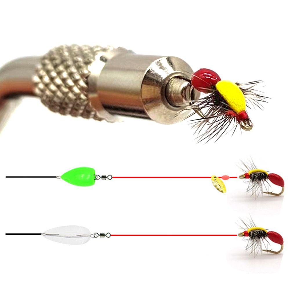 Set 5 Mồi Câu Cá Giả Hình Kiến 12 Màu Đỏ# 14# 16# Móc Treo Đồ Thủ Công Không Cần Móc Tiện Dụng