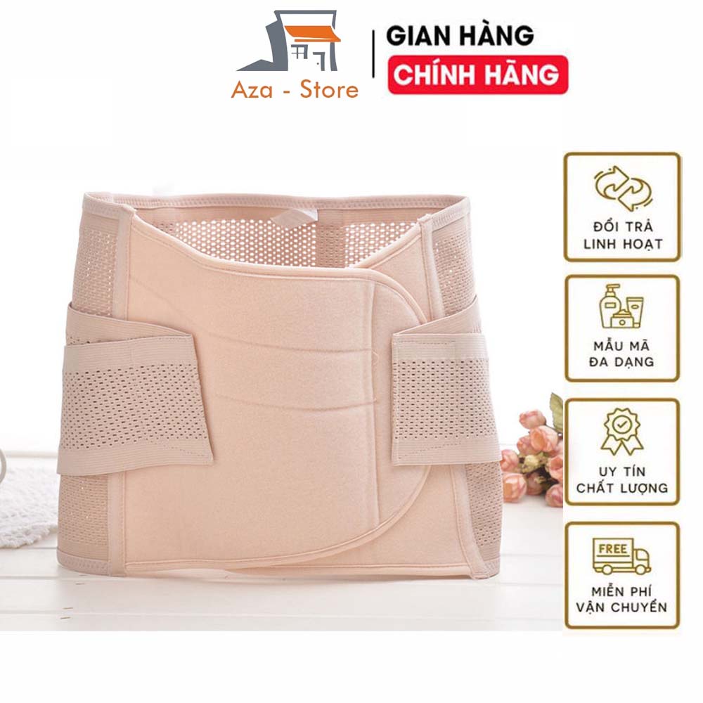 Gen Nịt Bụng Kiêm Đai Định Hình Bụng Có Lỗ Thông Hơi Thoáng Mát - Đai Nịt Bụng Giảm Mỡ Latex Giúp Lấy Lại Dáng Sau Sinh