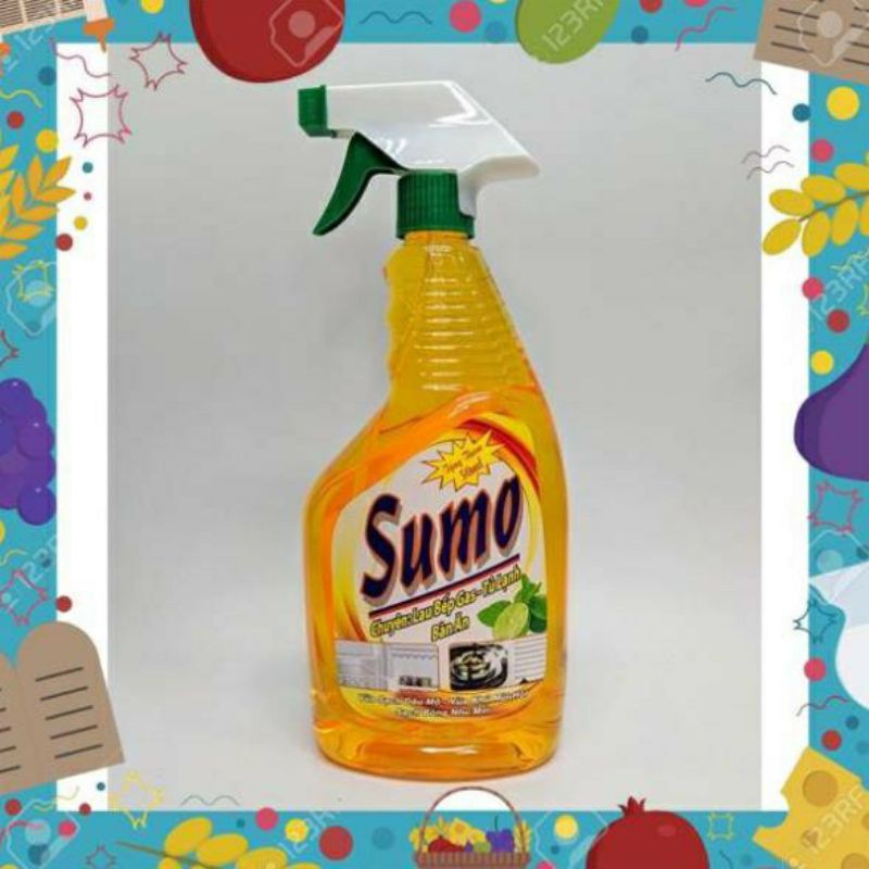 Nước lau bếp ga, tủ lạnh Sumo 850ml