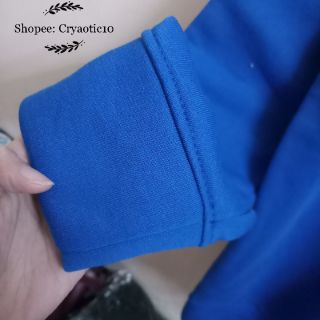 Áo sweater nỉ trơn basic unisex cryaotic10