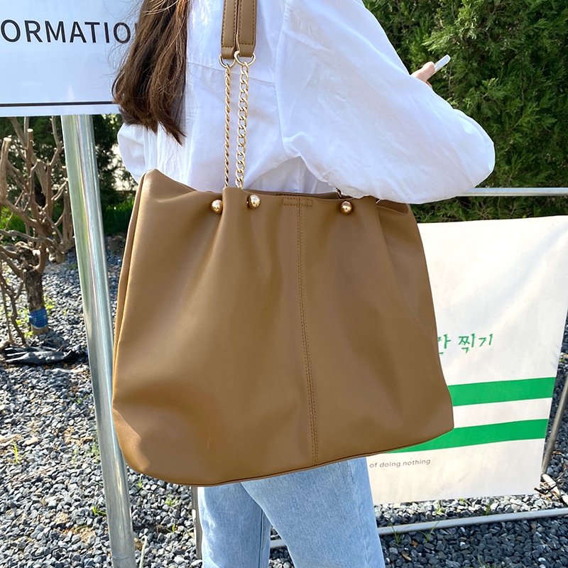 IELGY Túi Đeo Vai Bằng Da Mềm Thời Trang Cá Tính Cho Nữ