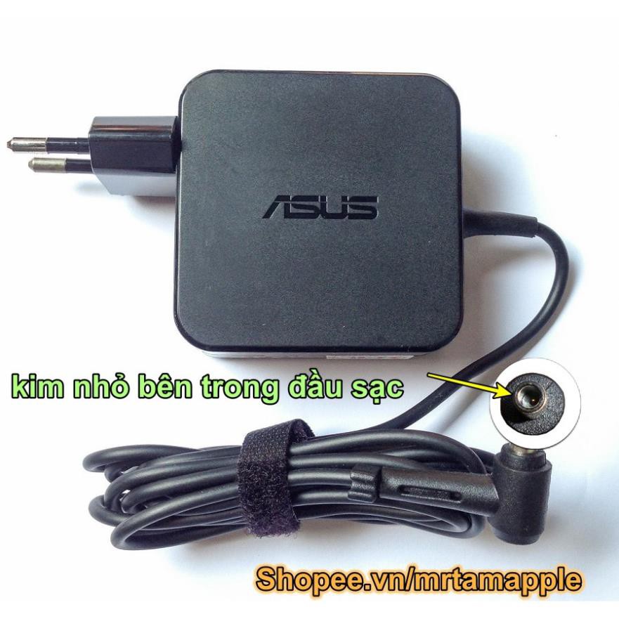 SẠC LAPTOP ASUS 19V 3.42A   kích thước đầu ghim