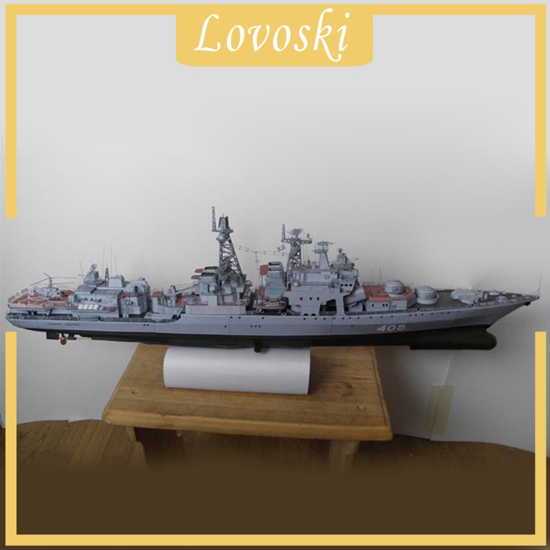 Mô hình tàu chiến Levchenko tỉ lệ 1 / 200 độc đáo dùng trang trí nhà cửa