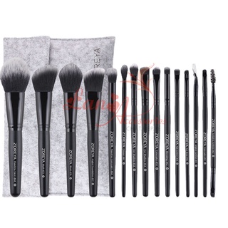 Bộ cọ trang điểm cá nhân 15 cây Zoreya