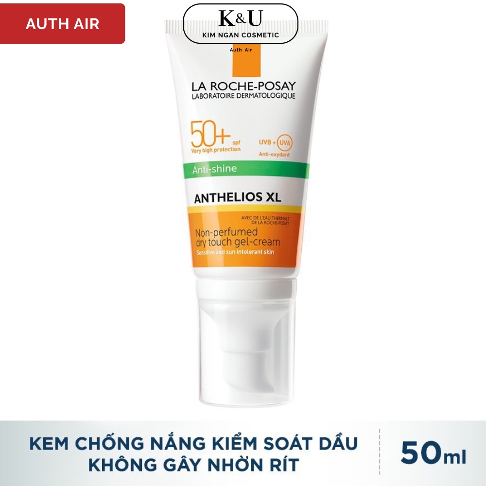 Kem Chống Nắng Kiểm Soát Dầu La Roche-Posay Anthelios Xl SPF50+ Dry Touch Gel-Cream Anti-ShineSPF50+ (50ml) - Pháp.