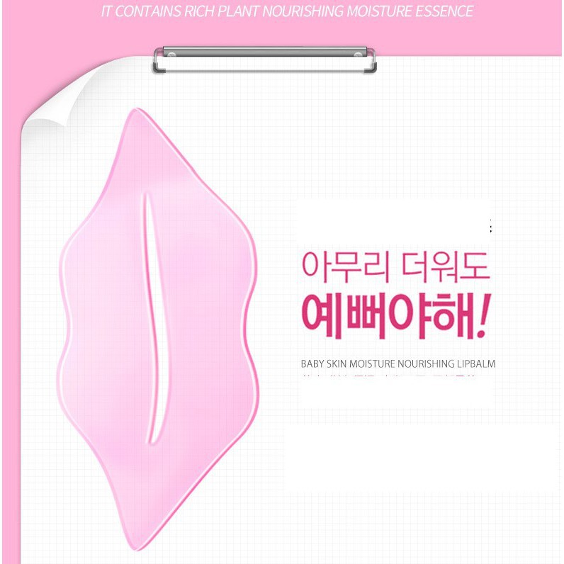 Miếng Mặt Nạ Môi Bioaqua - Mặt nạ Môi Collagen Nourish Lips Membrane Mask