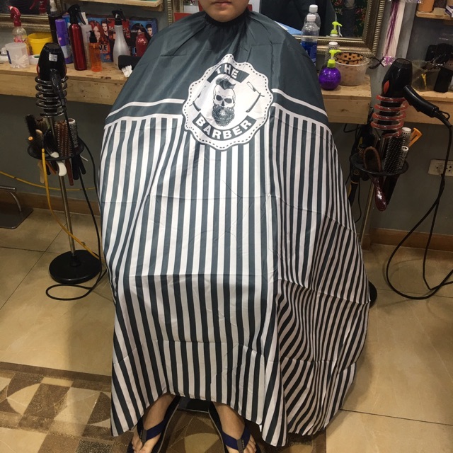 KHĂN CẮT HỚT TÓC NAM BARBER BARBERSHOP KHỔ LỚN