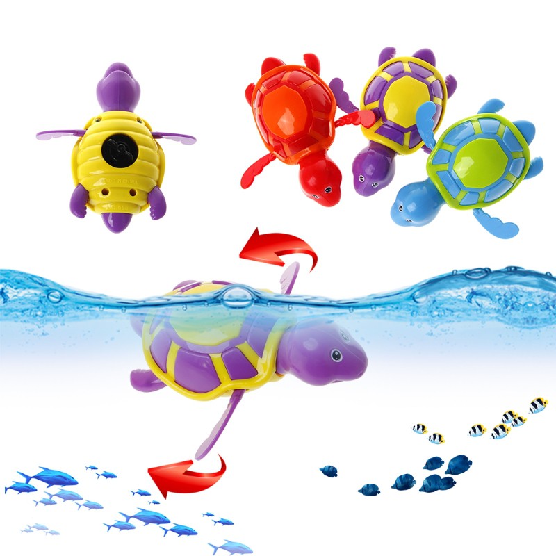 Đồ chơi bồn tắm hình rùa dễ thương cho trẻ em