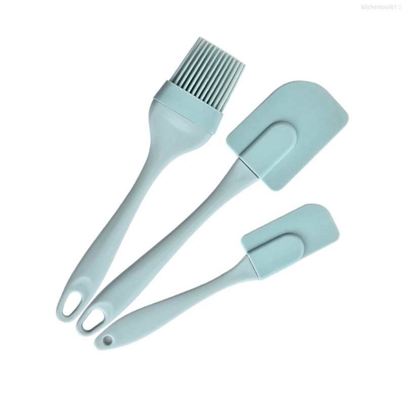 Bộ 3 dụng cụ làm bánh cọ quét dầu cây quét bột lớn nhỏ silicon cao cấp