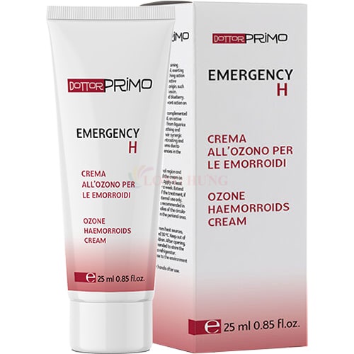 Kem bôi DottorPrimo Emergency H hỗ trợ ngăn ngừa trĩ (25ml)