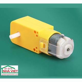Motor giảm tốc DC 3V-6V tỉ lệ 1:48 2 trục