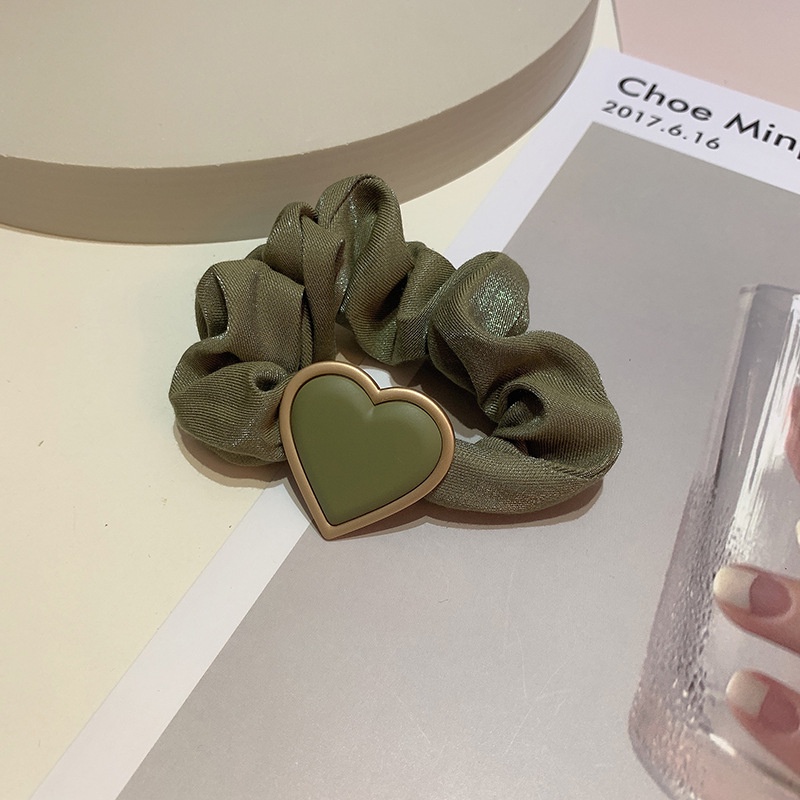 Dây Cột Tóc Màu Sắc Nhám Cỡ Lớn Phong Cách Hàn Quốc Thời Trang Cao Cấp