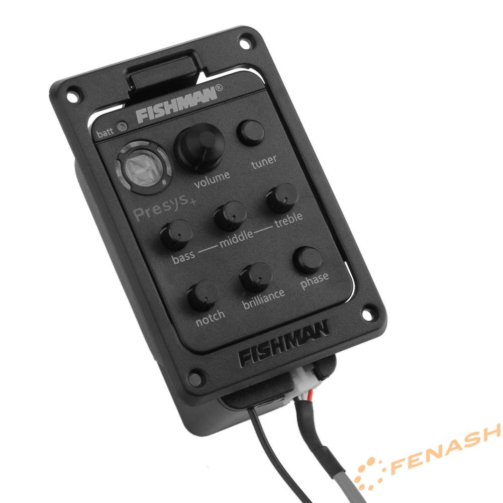 Bộ cân bằng âm thanh EQ FE FISHMAN 201 tiện lợi dành cho đàn guitar