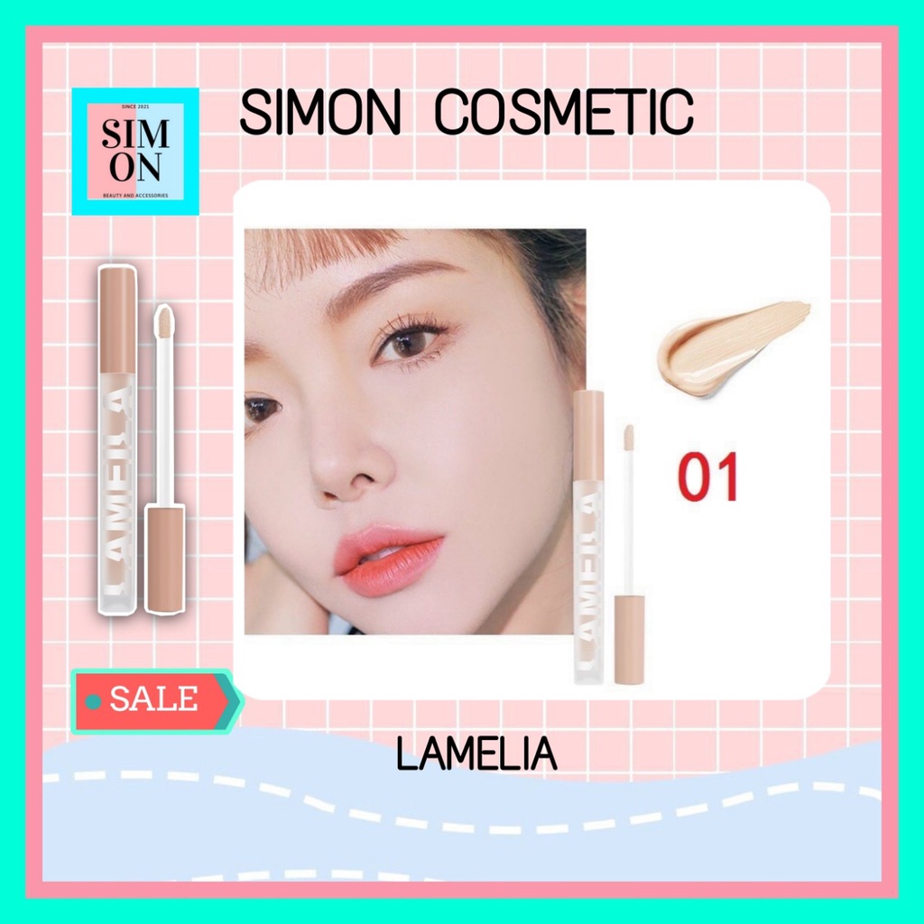 [SIMONLA] Kem Che Khuyết Điểm Kiềm Dầu Siêu Mịn Lamelia Concealer The Same Cover Perfection Nội Địa 30g | BigBuy360 - bigbuy360.vn