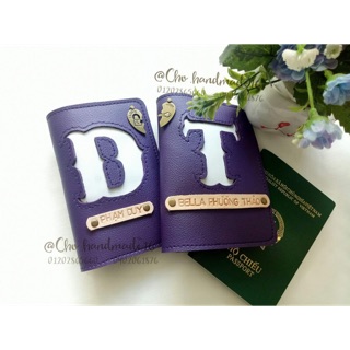 vỏ hộ chiếu đôi 10 ( passport cover couple )
