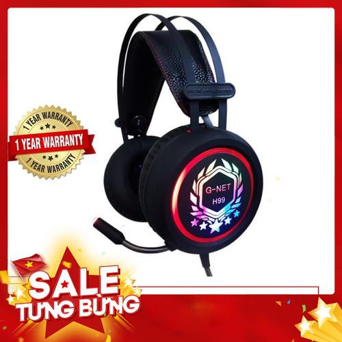 Tai nghe Gaming G-Net H99  Led nhiều màu I Head phone GNET H99  RGB LED - Hàng nhập khẩu | BigBuy360 - bigbuy360.vn