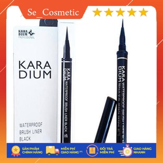 Bút dạ kẻ mắt nước karadium- bút dạ kẻ mắt siêu đen, siêu nét, thiết kế thông minh
