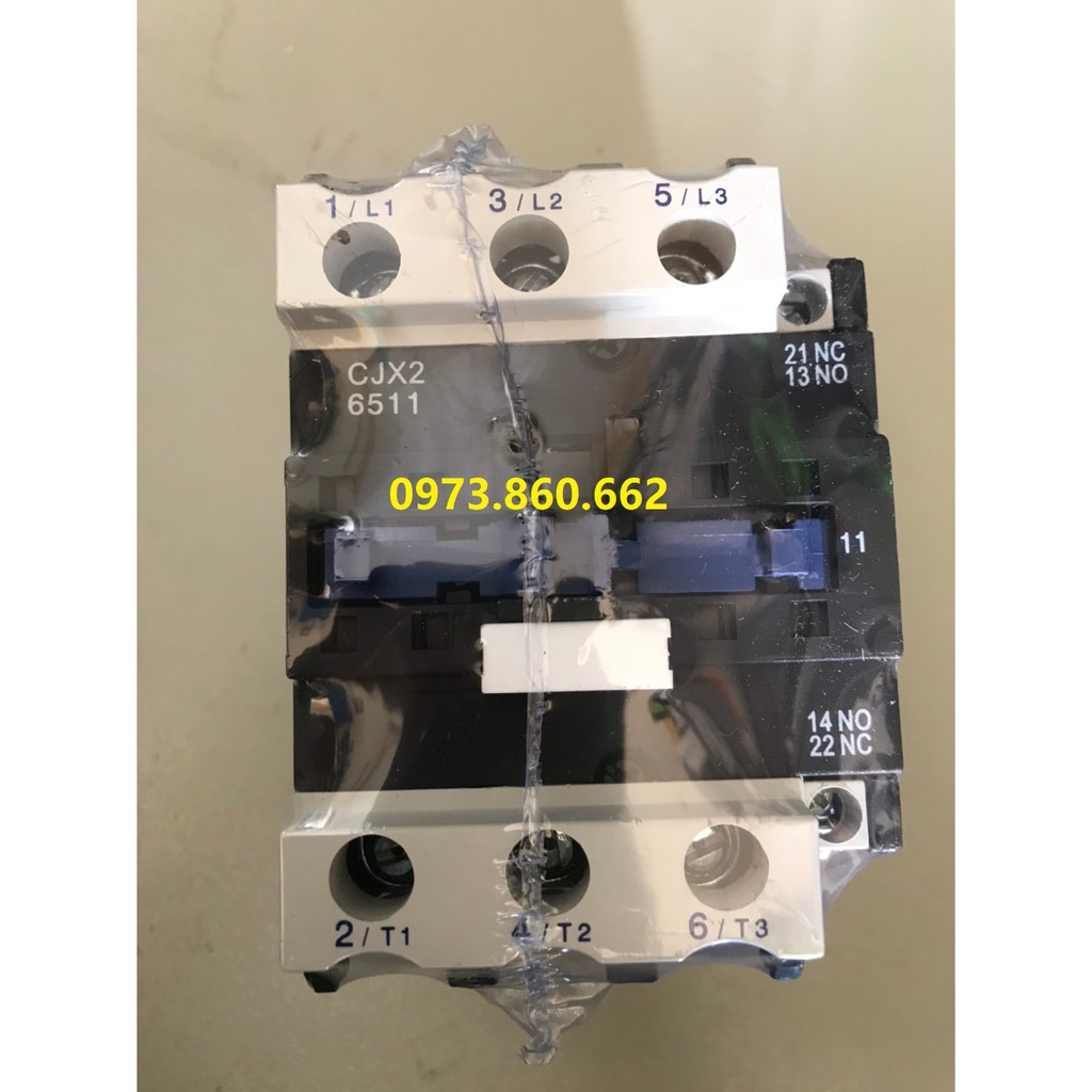 Khởi động từ - contactor CJX 6511, khởi 65A 220V