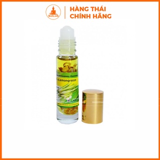 Dầu gió Thái Lan dạng lăn mùi Lavender, Sả, Chanh, thảo dược Thái Lan Otop 8ml