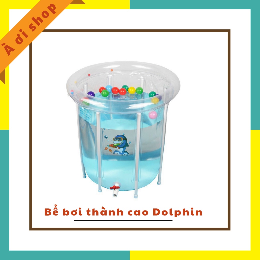 BỂ BƠI ĐỨNG THÀNH CAO TRONG SUỐT DOCTOR DOLPHIN 80*80cm