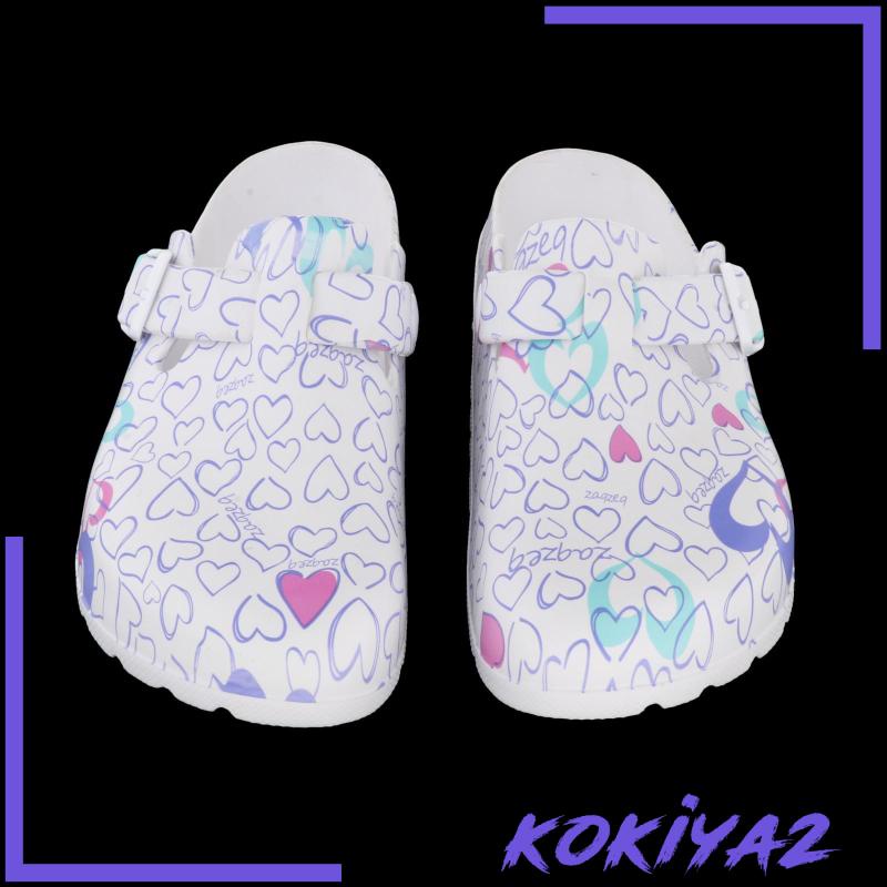 [KOKIYA2]1Pair Women Men Doctor Nurse Clog Mules Slipper Beach Shoes